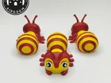 Flexi Tiny Ant, Keycahin version and 3mf files included-4