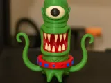 Monstruo Alienígena Kang de los Simpson-2