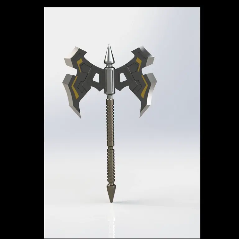 Long Battle Axe - Toy Replica