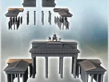 Brandenburg Gate monument (Berlin, Germany) - miniatures war-1