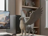 hippogriff/Hipogrifo lowpoly-0