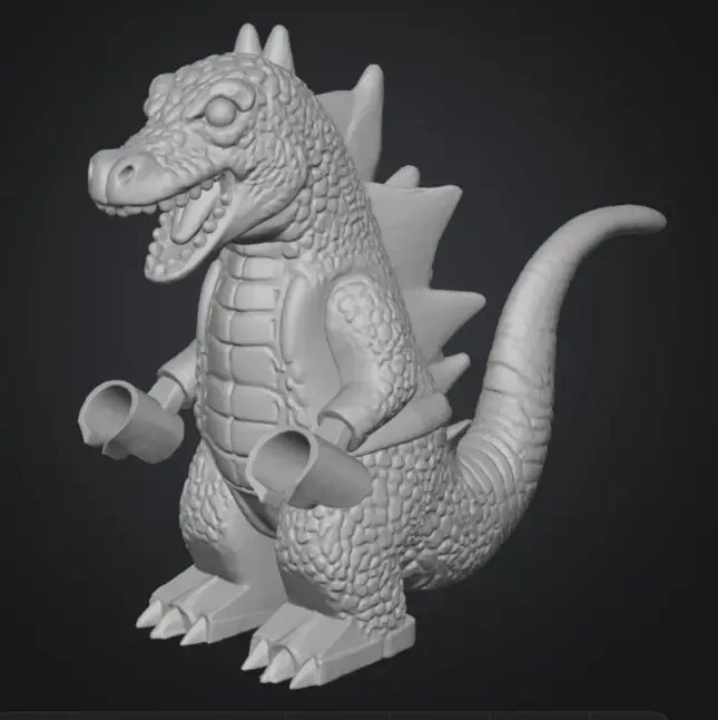 Lego Godzilla Mini Figure