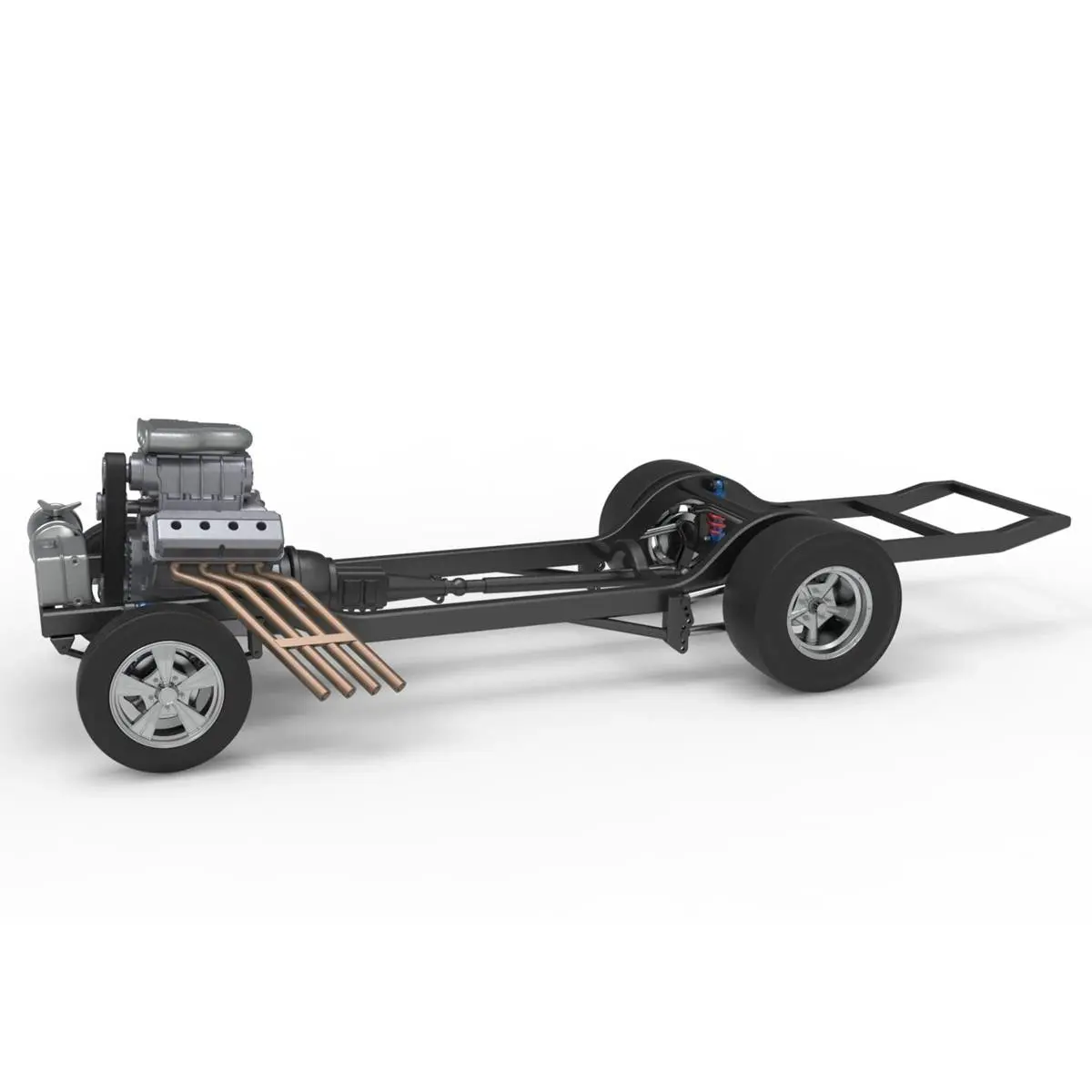 Chassis of Gasser Version 3 Scale 1:25