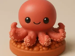 Chibi octopus - Pulpo chibi