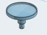 pedestal, 1"-1