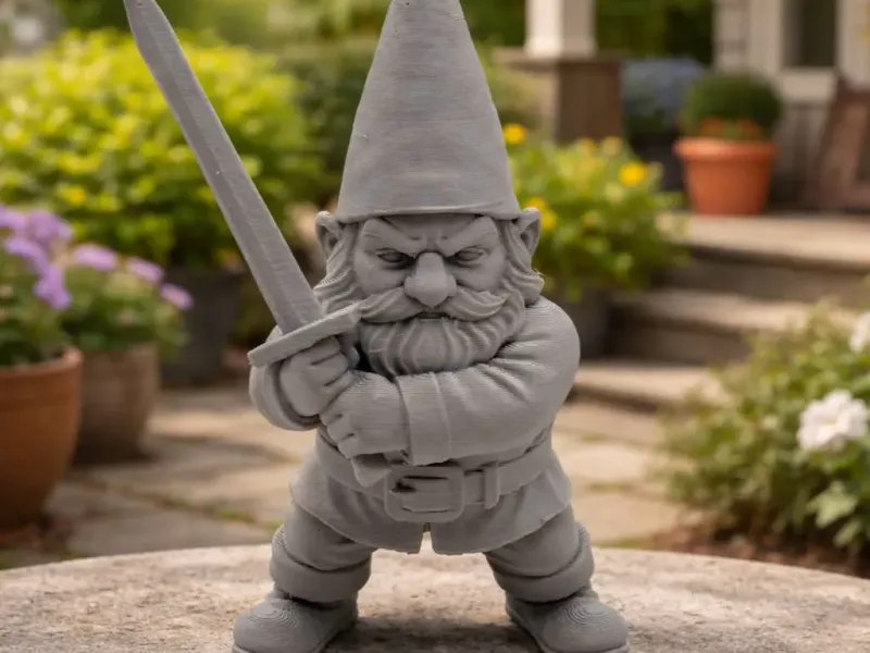 Sword Garden Gnome