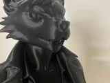 Lupa Grey Bust with teeth-5