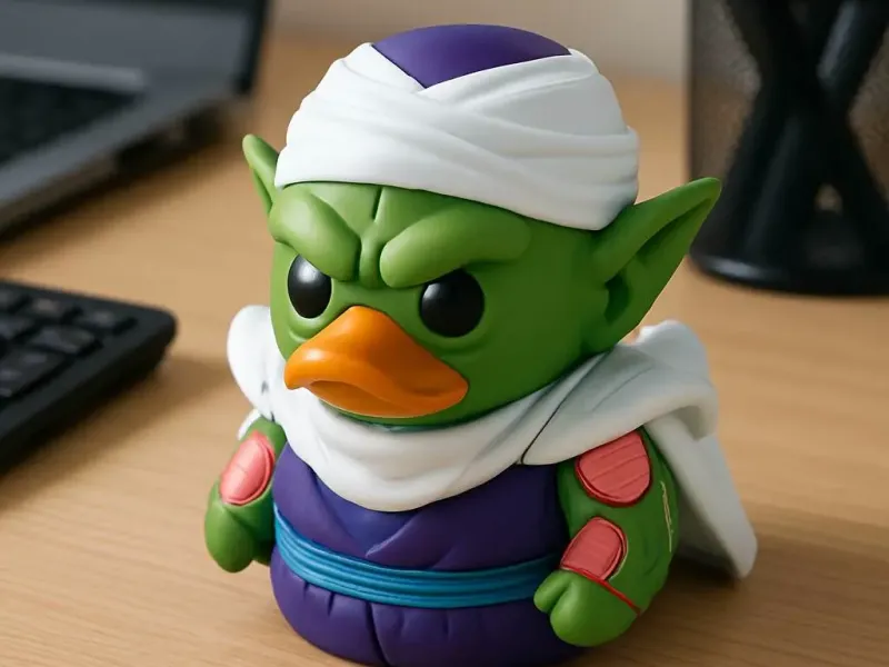 Rubber Duck - Piccolo Dragon ball model - 3D print