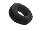 Offroad tire 75 deflated Scale 1:25-8