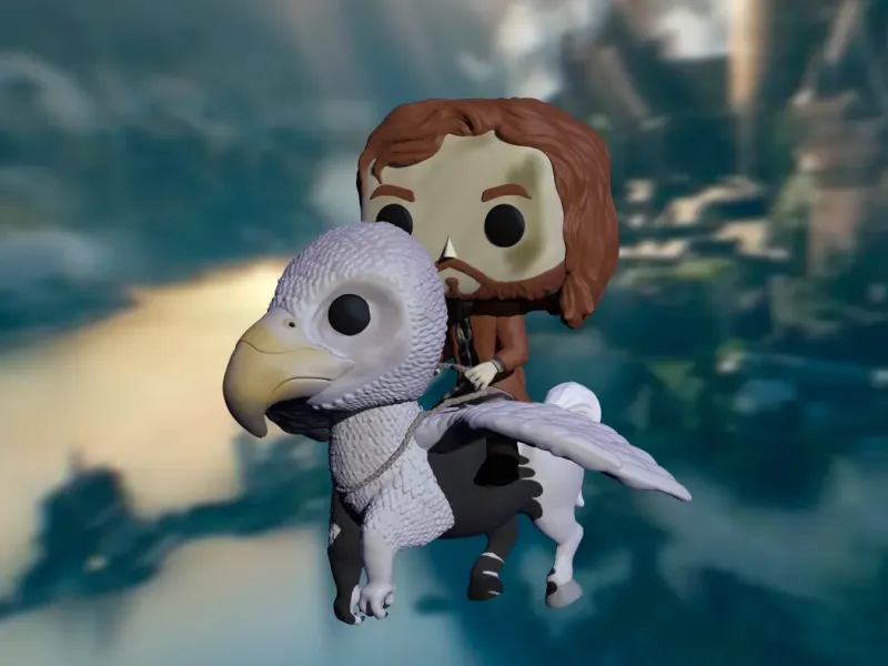 Funko Sirius Black et Buckbeak