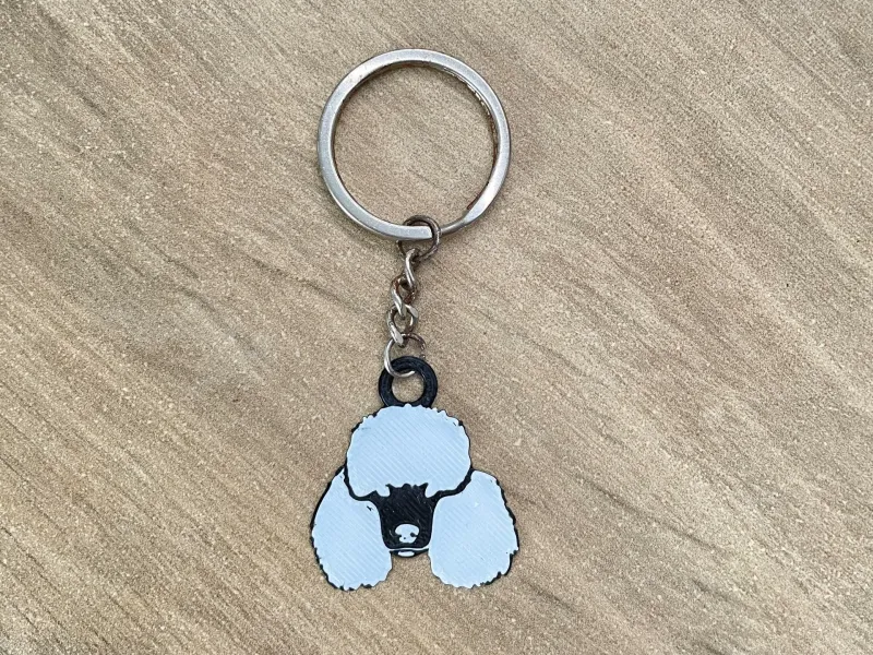 Llavero Caniche