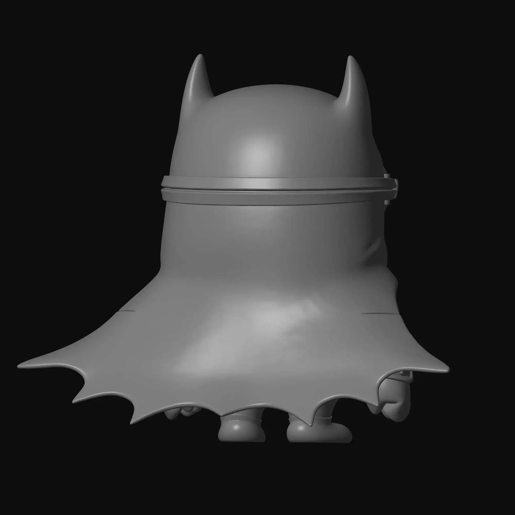 Mesh Inflation Batman Characters & Creatures STL Descarga - minion batman figure - BiLeN MeSH ...