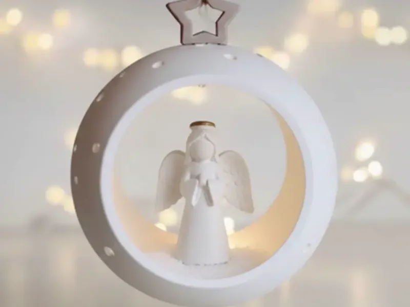 CHRISTMAS BALL ANGEL
