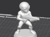 Alien w/blaster-0