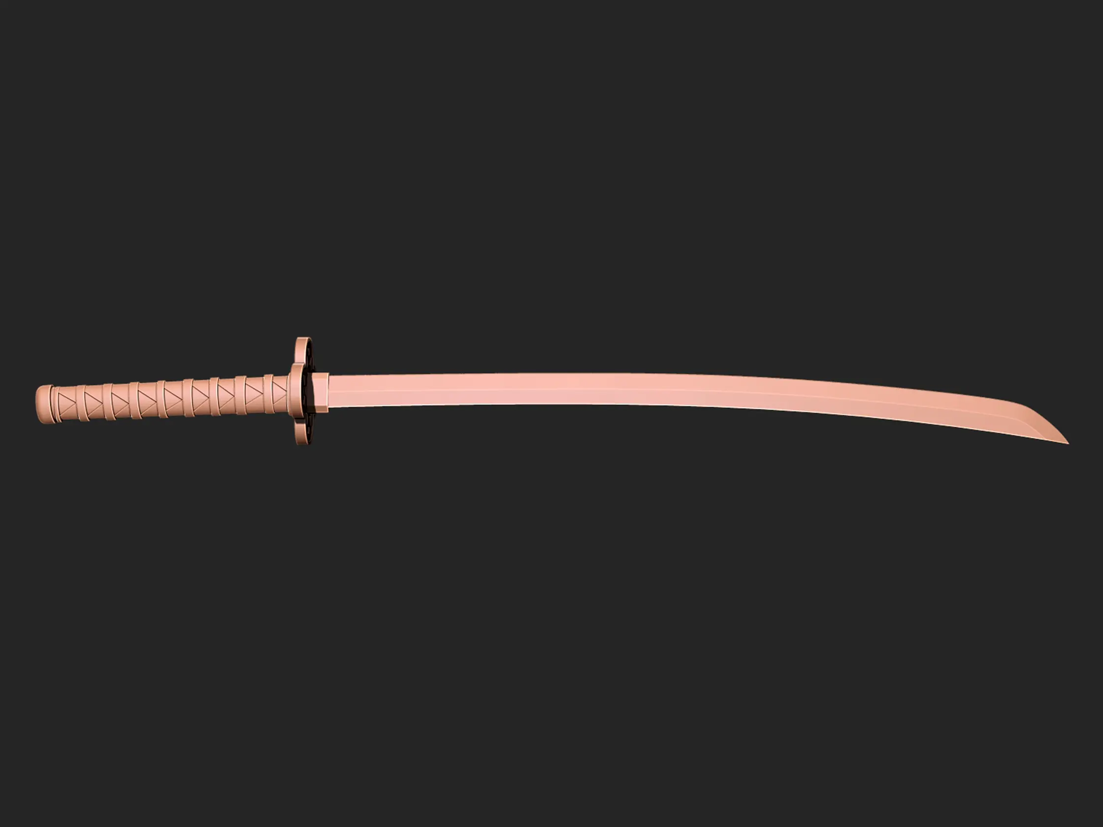 Katana Zenitsu Demon slayer - Modelo de impresión 3D