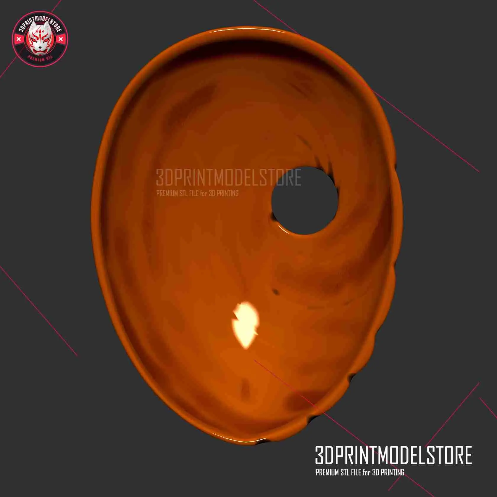 Naruto Tobi Obito Uchiha Maschera per costume di Halloween Cosplay