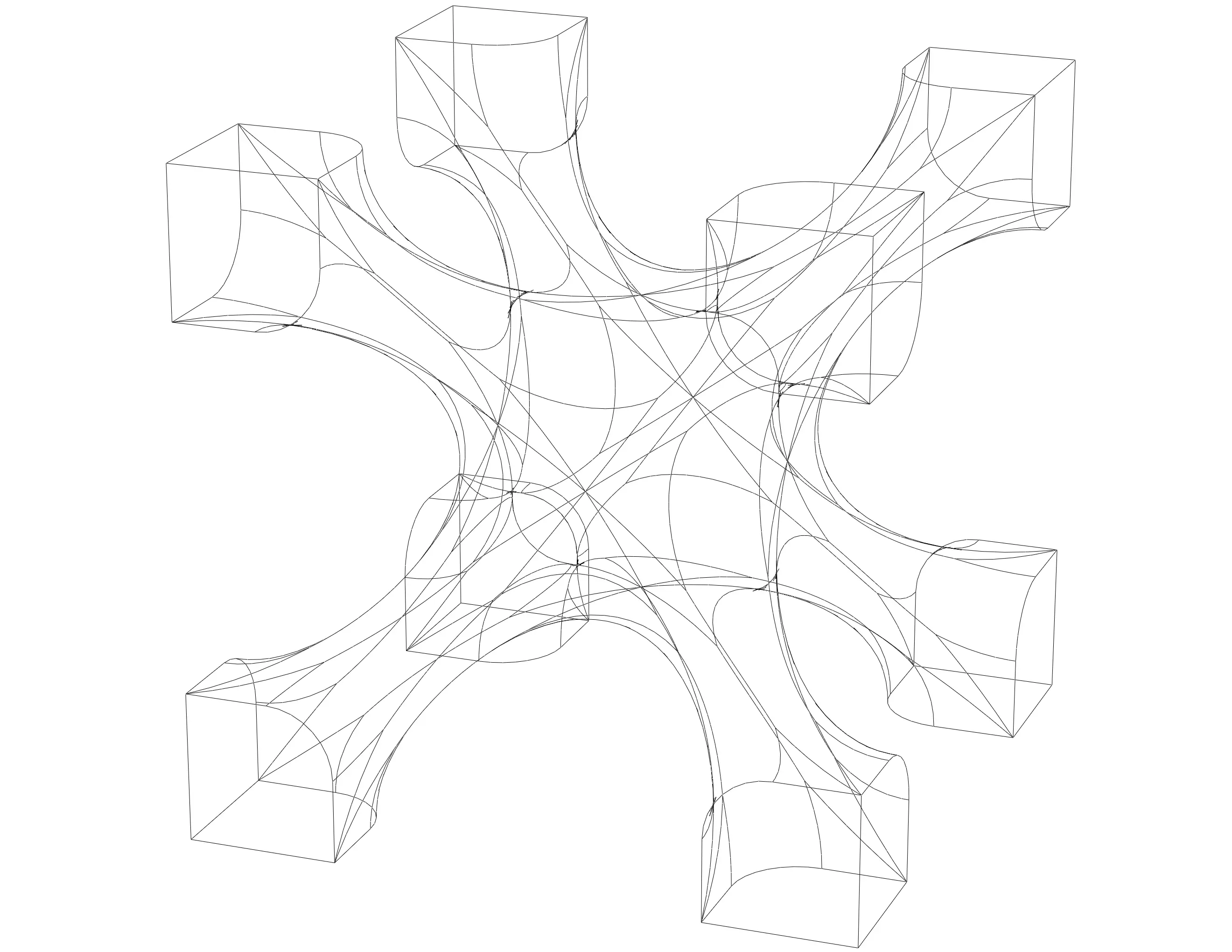 Lattice Structures of Skeletal I-WP