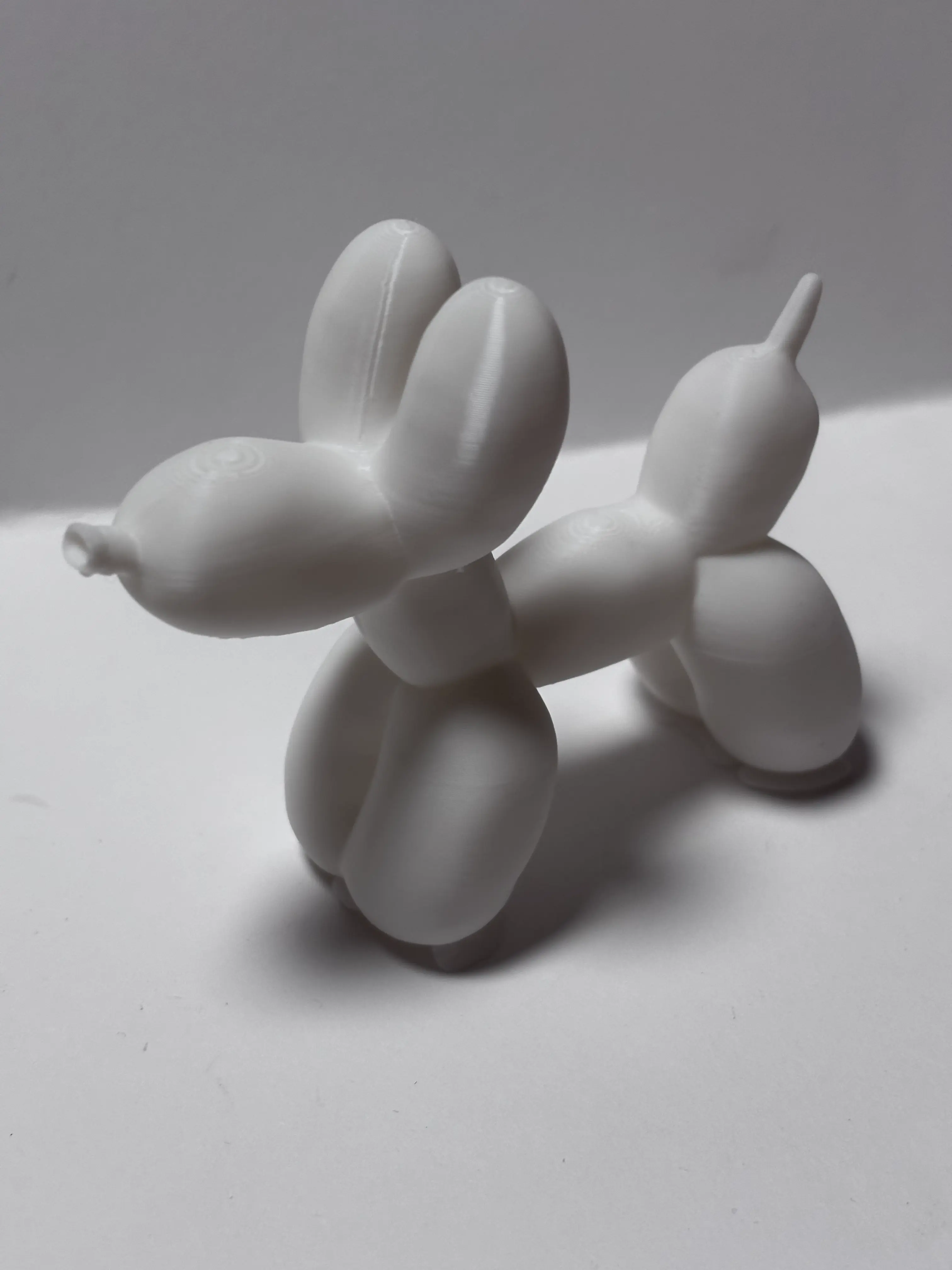 Balloon dog figurine