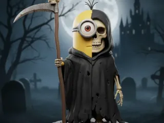 Bob, Minios,deaht, pelicula minions