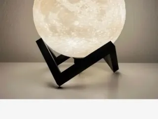 Moon lamp and base
