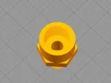 3/4" Female BSP Tap Thread to 1/2" Male BSP Tap Thread -2