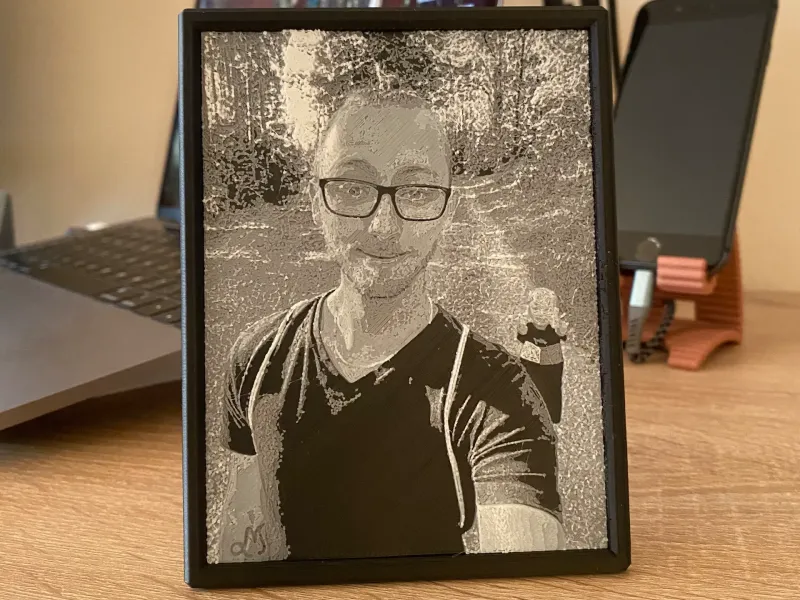 Hueforge Frame 120x90