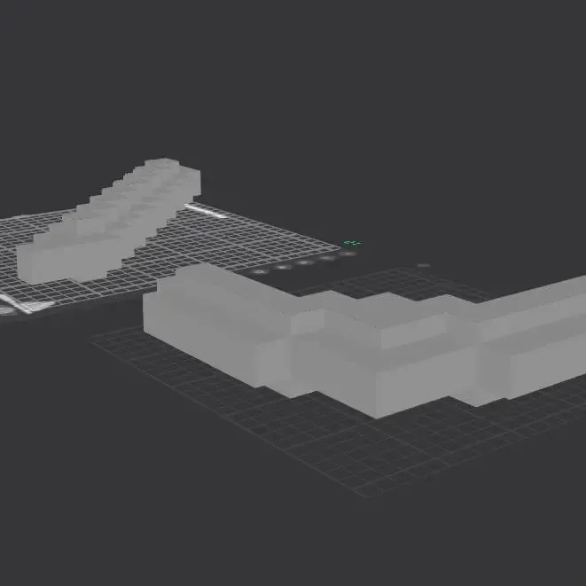 Pickaxe Minecraft, 3d