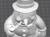 ❄️ SNOWMAN STATUE-5