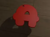 Llavero letra A-0