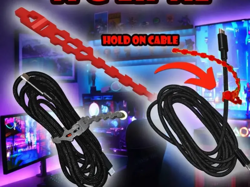 Brida de cable TPU para sujetar cables