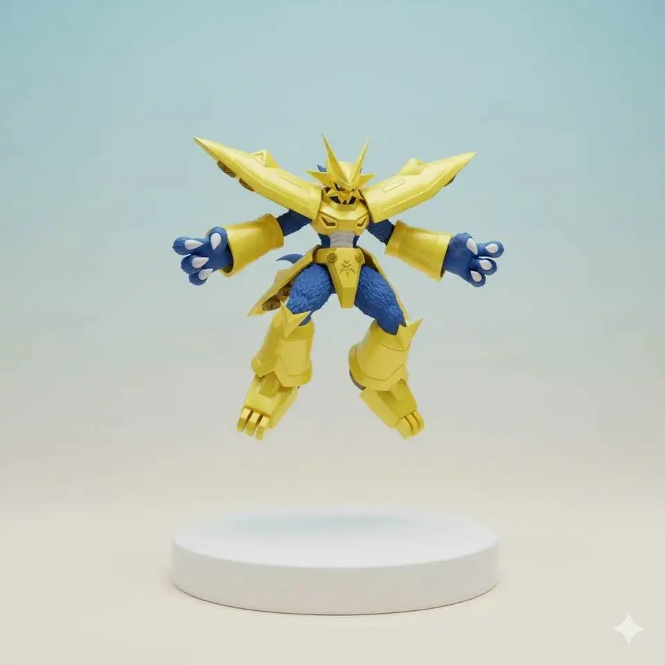 Magnamon Digimon Creature Model