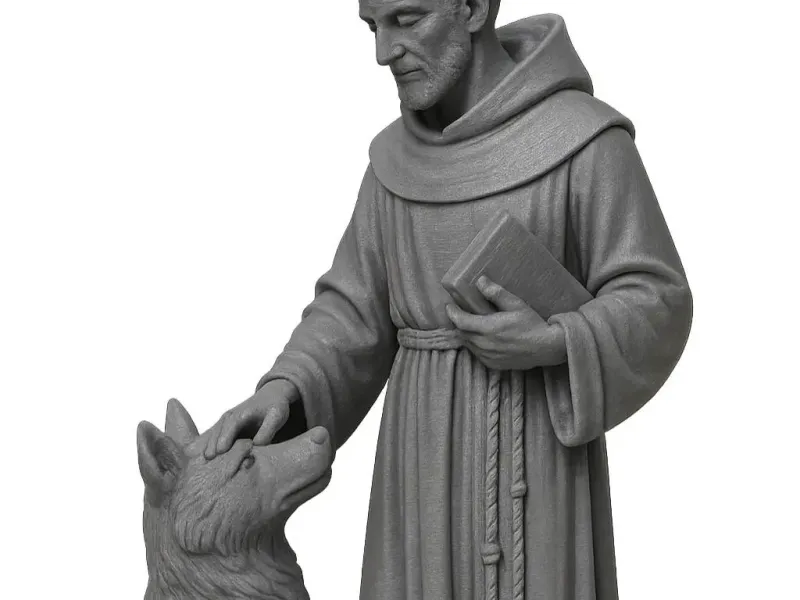 Saint François et le loup