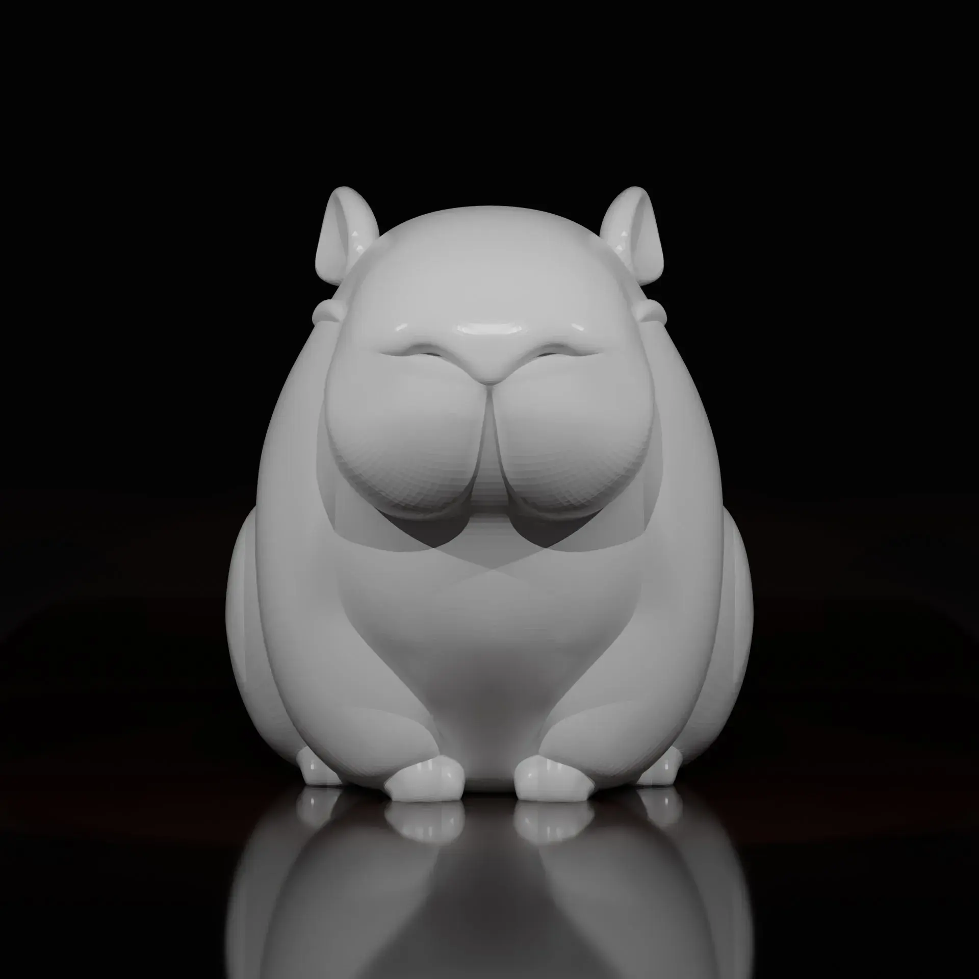 Cute Capybara Sculpt