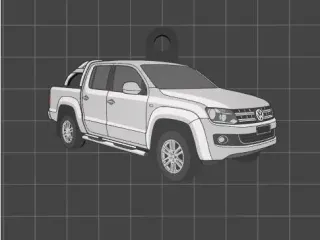 Volkswagen Amarok Keychain