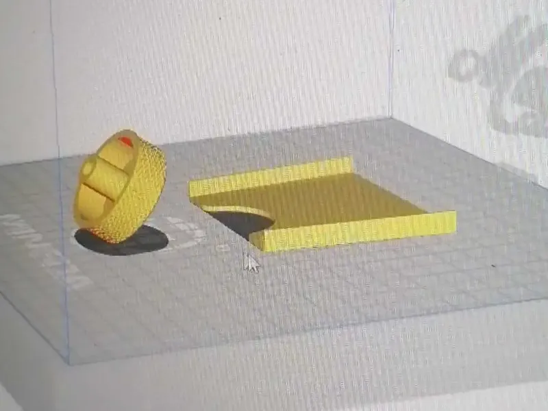 Rowenta Lüfterknopf und Lichtblende 