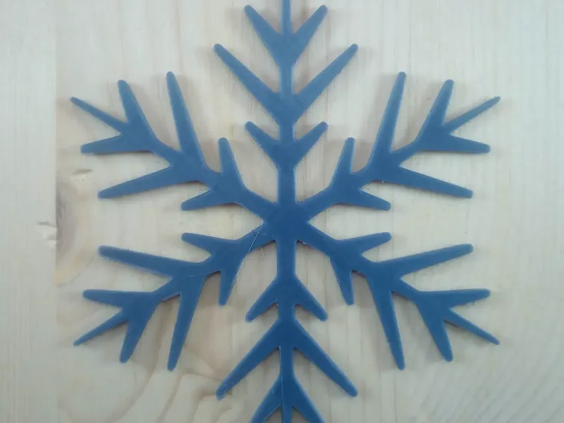 Snowflake decoration