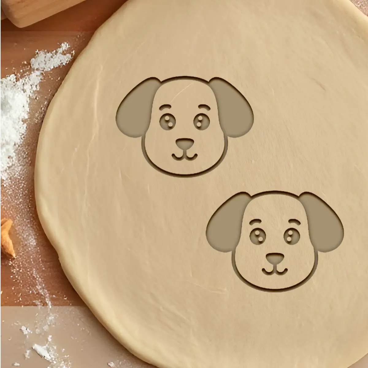 Dog Face Cookie Cutter, Biscuit Cutter