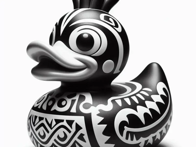 Tiki cruise duck