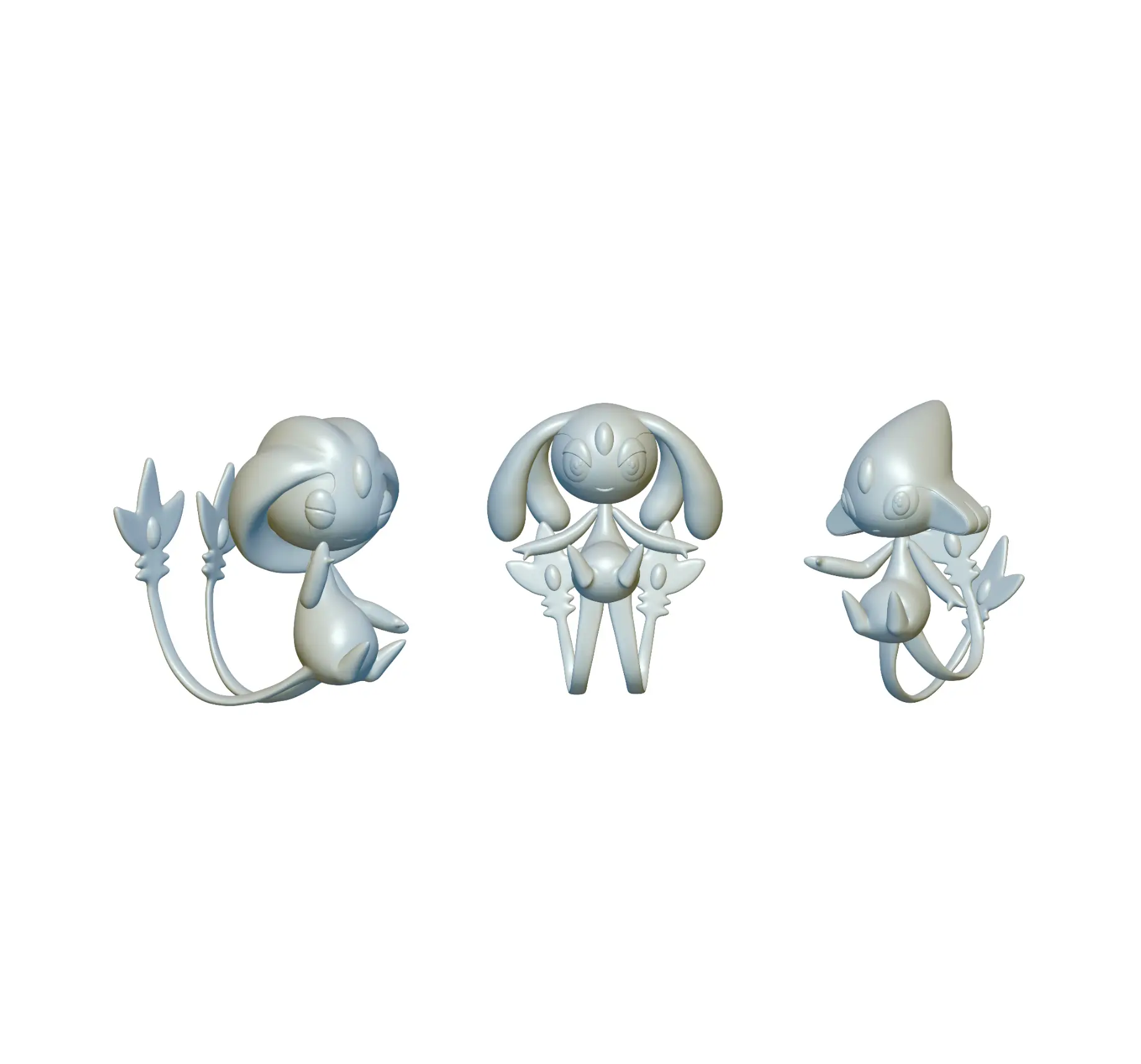 Pokemon Uxie & Mesprit & Azelf (#480 & #481 & #482)