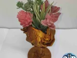 Wood Chalice, gift idea, plant pot, holder-2