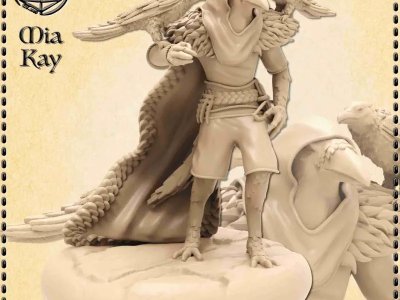 Birdfolk Raven Master