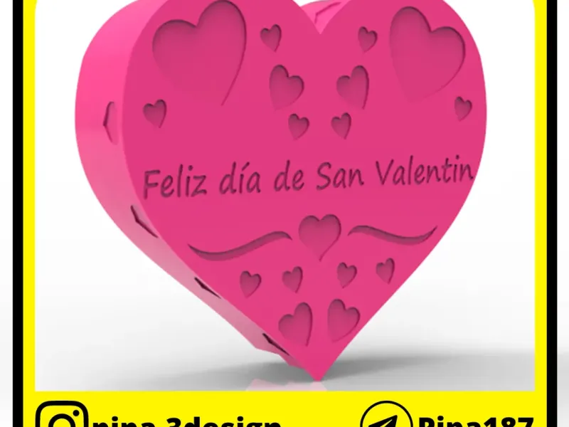 BOÎTE DE BONBONS - BOÎTE DE LA SAINT-VALENTIN BOÎTE DE LA SAINT-VALENTIN