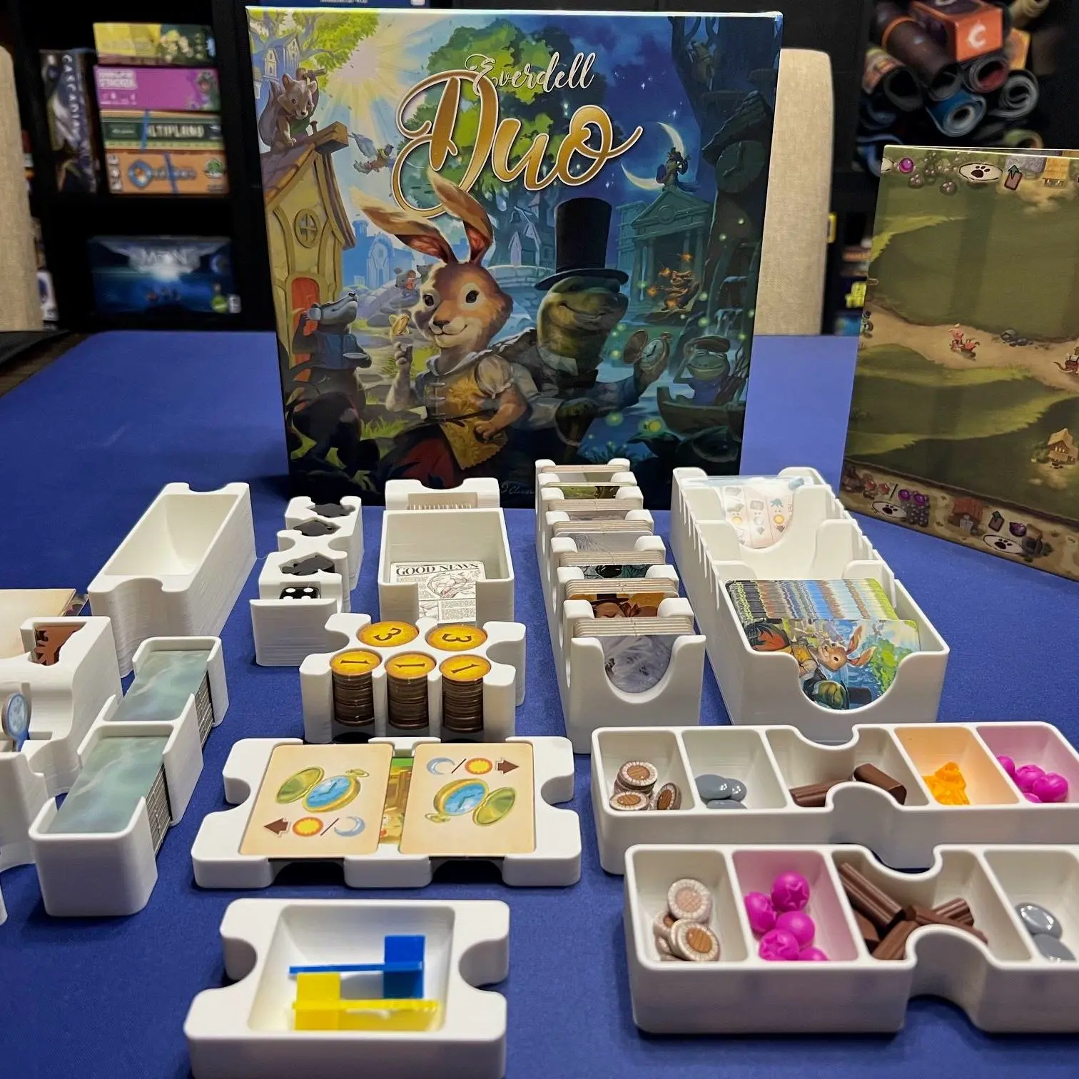 Everdell Duo Board Game Functional Insert and Organizer