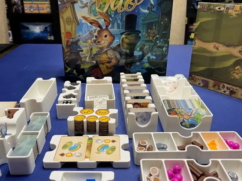 Everdell Duo Board Game Functional Insert and Organizer