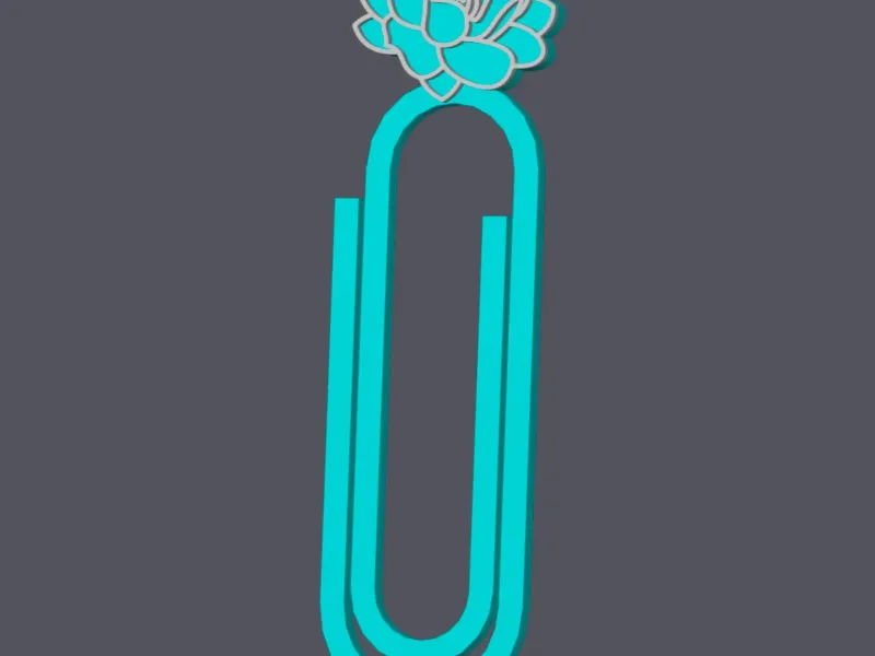 Magnolia Flower - Paperclip v1