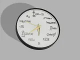 Clock face Retro-1