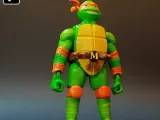 Flexi Print-in-Place Teenage Mutant Ninja Turtles, Michelang-5