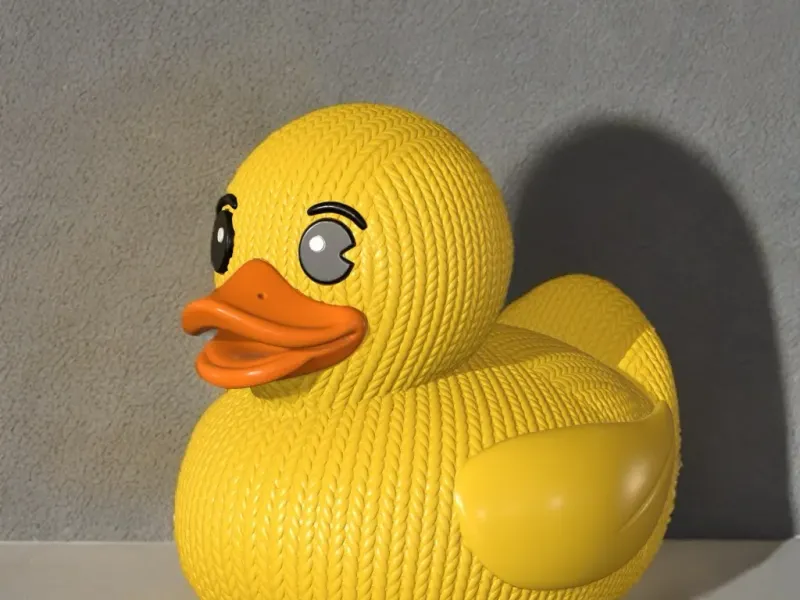 Duckling - Knitted - Crochet - Multipart