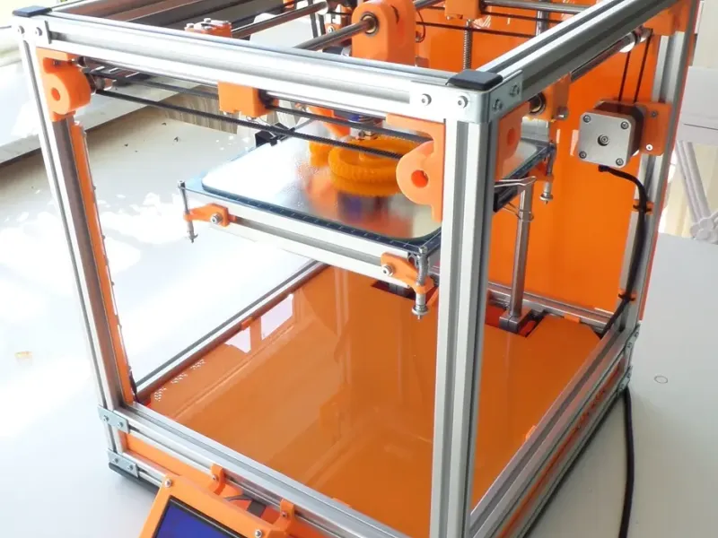 Ultimaker 2 Alüminyum Ekstrüzyon 3D yazıcı için özel parçalar