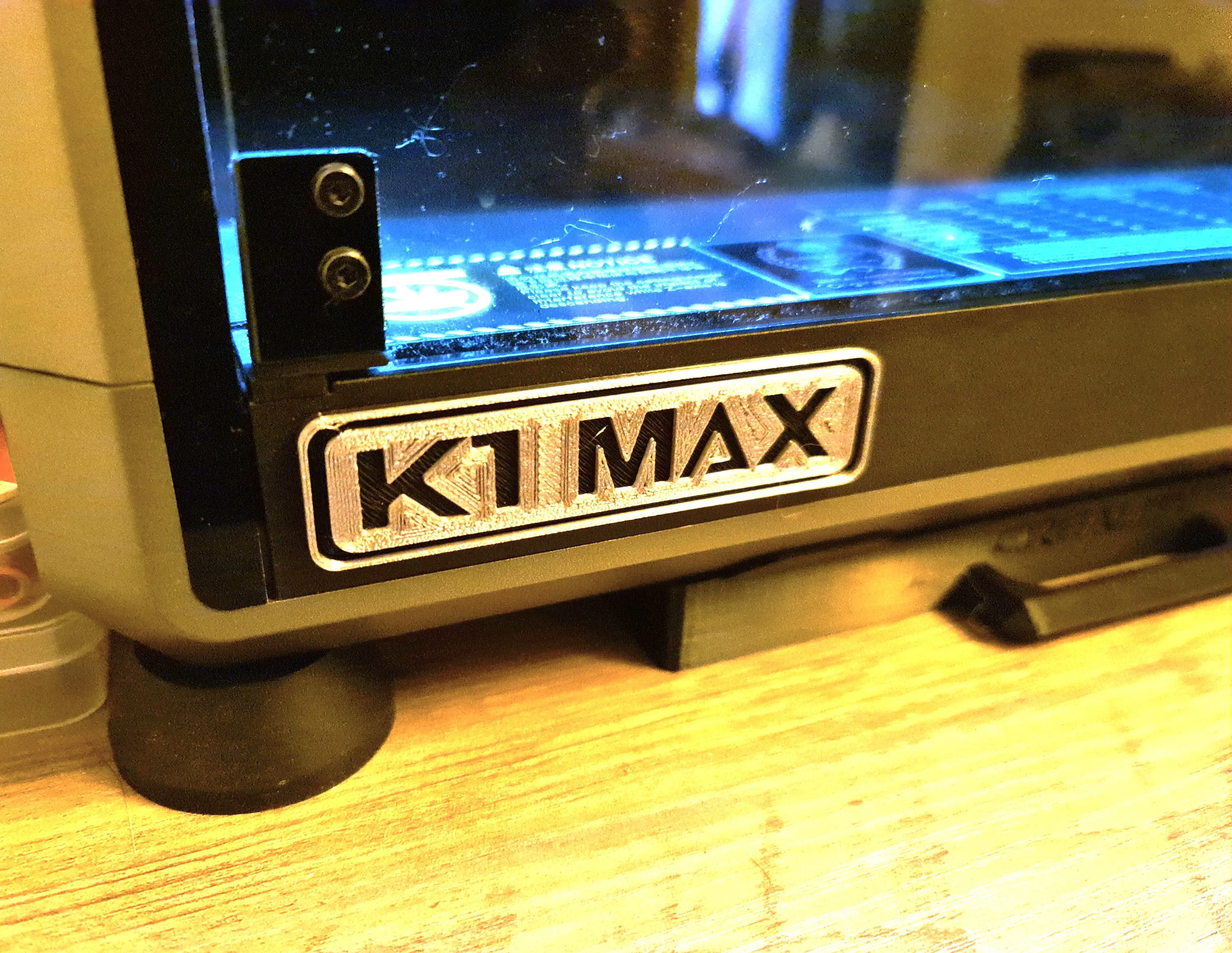 Creality K1 Max Logo USB Port Dust Cover Cap